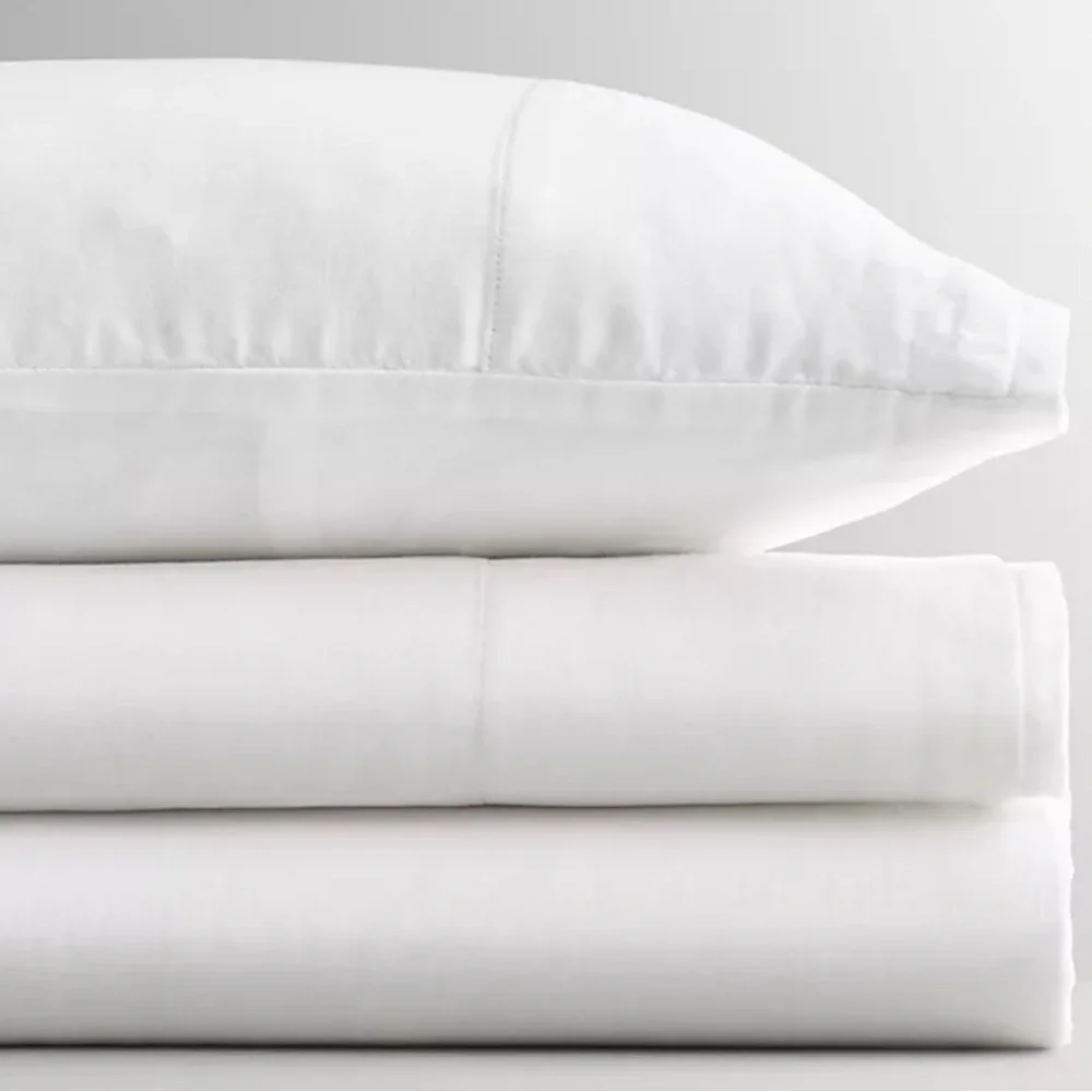 Restoration Hardware Warm White Ultra Fine Organic Cotton Toddler Pillow Case